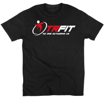 TR Fit Shirt - No One Outworks Us - Black